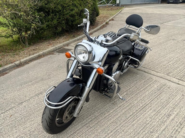 2007 07 KAWASAKI VN 1600 D6F CLASSIC TOURER CRUISER TOURING VN1600 BLACK