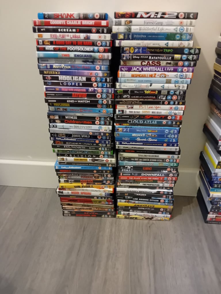 image for 350 dvds 