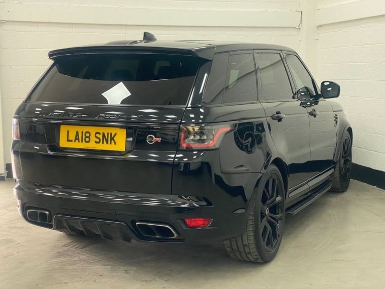 2018 Land Rover Range Rover Sport 5.0 P575 V8 SVR SUV 5dr Petrol Auto 4WD Euro 6 (s/s) (575 ps) E...