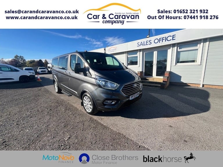 2022 72 FORD TOURNEO CUSTOM 2.0 320 ECOBLUE TITANIUM MINIBUS DOUBLE CAB 5DR DIES