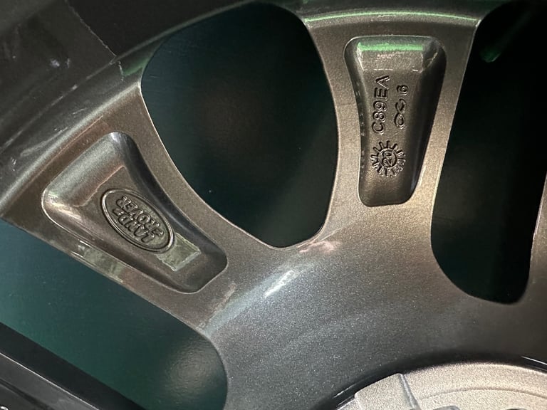 New Defender 90 / 110 L663 20” style 5095 Anthracite Grey Alloy Wheels & Goodyear Wrangler AT’s!