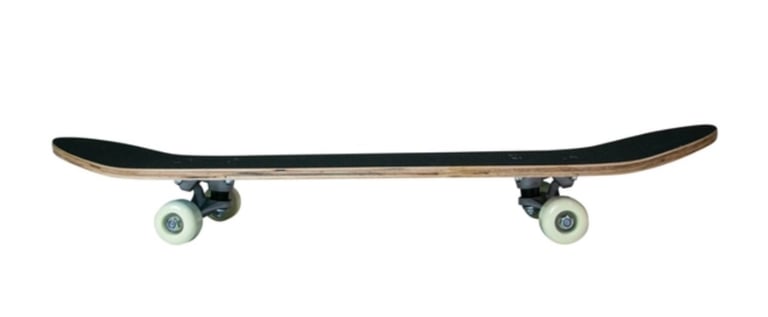 Maple Wood Skateboard 78cm With Strong Neon Graphics PVC Wheels