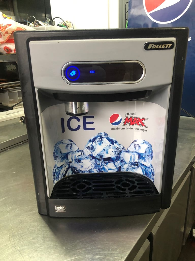 Follet E SERIES ICE DISPENSER / ICE MACHINE- 54kg/24hr Restaurant Bar Ice Maker- Nugget Ice