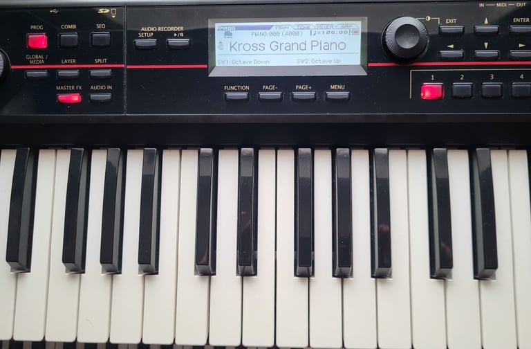 Korg Kross - 61 (original model), with original Korg Gig Bag. FREE UK Shipping available