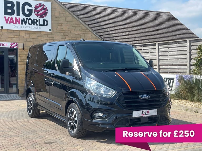 Ford Transit Custom 320 TDCI 185 L1H1 SPORT ECOBLUE DOUBLE CAB 5 SEAT CREW VAN