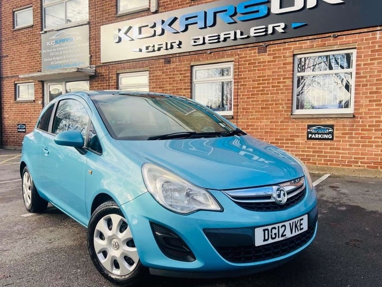 2012 Vauxhall Corsa 1.2 Exclusiv 3dr HATCHBACK PETROL Manual