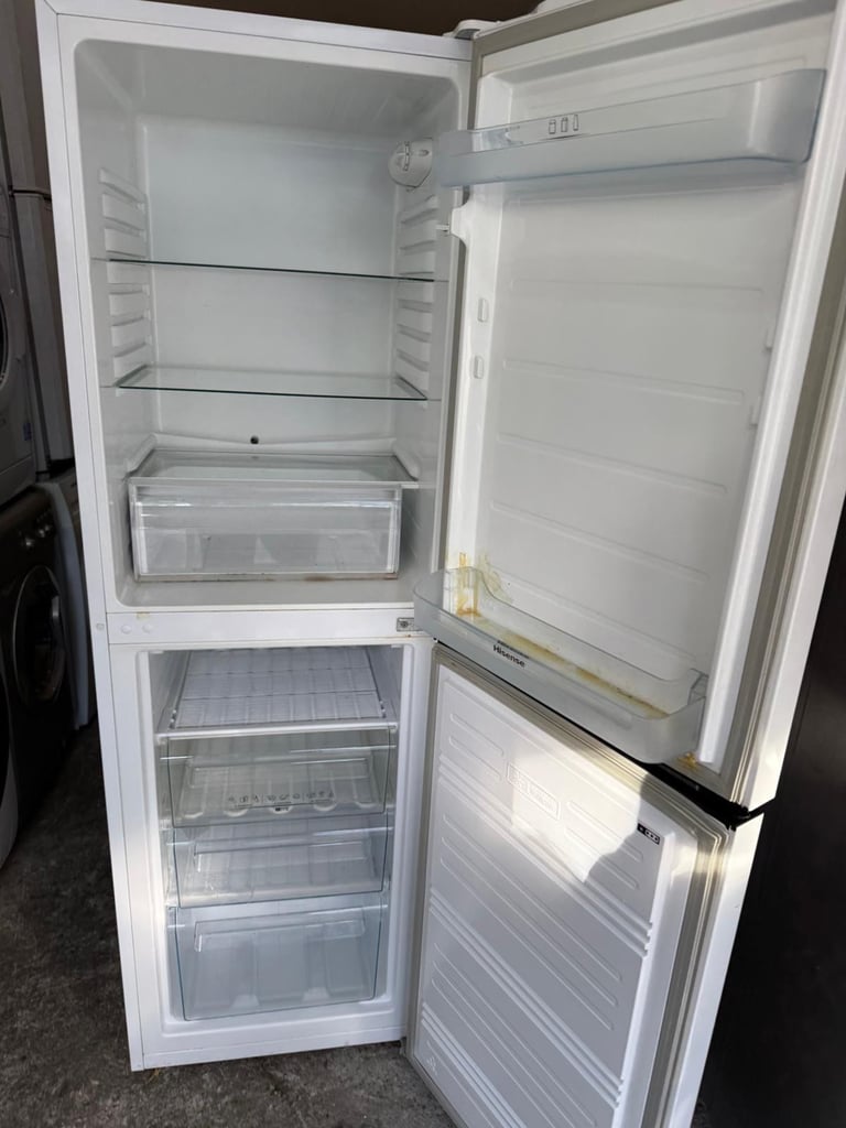 Hisense Fridge Freezer With Free Delivery N Warranty 