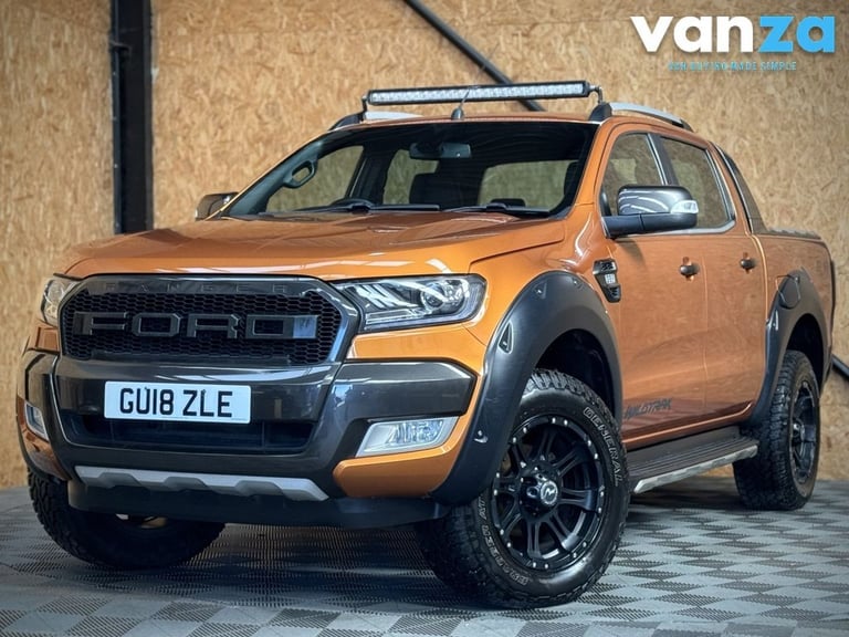 2018 Ford Ranger 3.2 TDCi Wildtrak Pickup Double Cab 4dr Diesel Manual 4WD Euro 5 (s/s) (200 PICK...