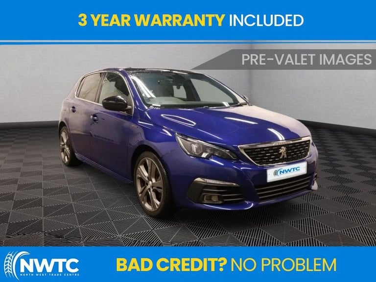 2018 Peugeot 308 1.2 PureTech GT Line Hatchback 5dr Petrol Manual Euro 6 (s/s) (130 ps) F/S/ Hatc...