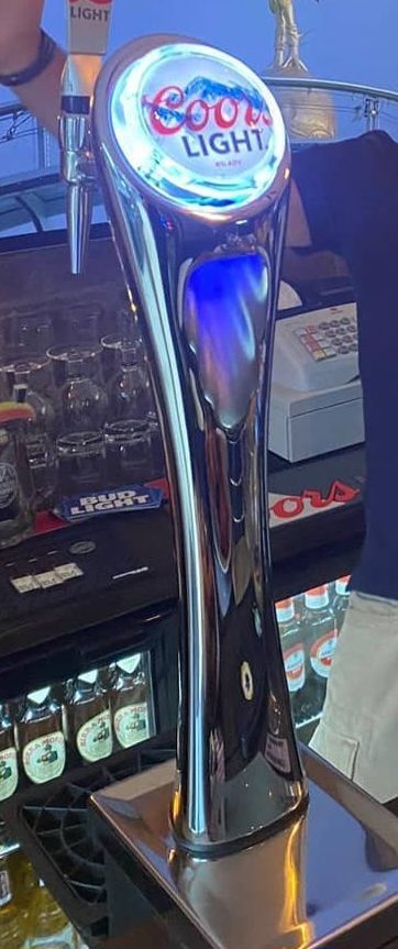 Coors light beer pump 