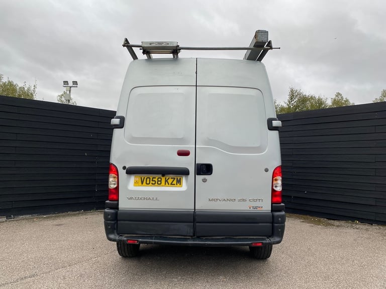 2008 Vauxhall Movano 3300 2.5CDTI 100ps 6 High Roof Van PANEL VAN Diesel Manual