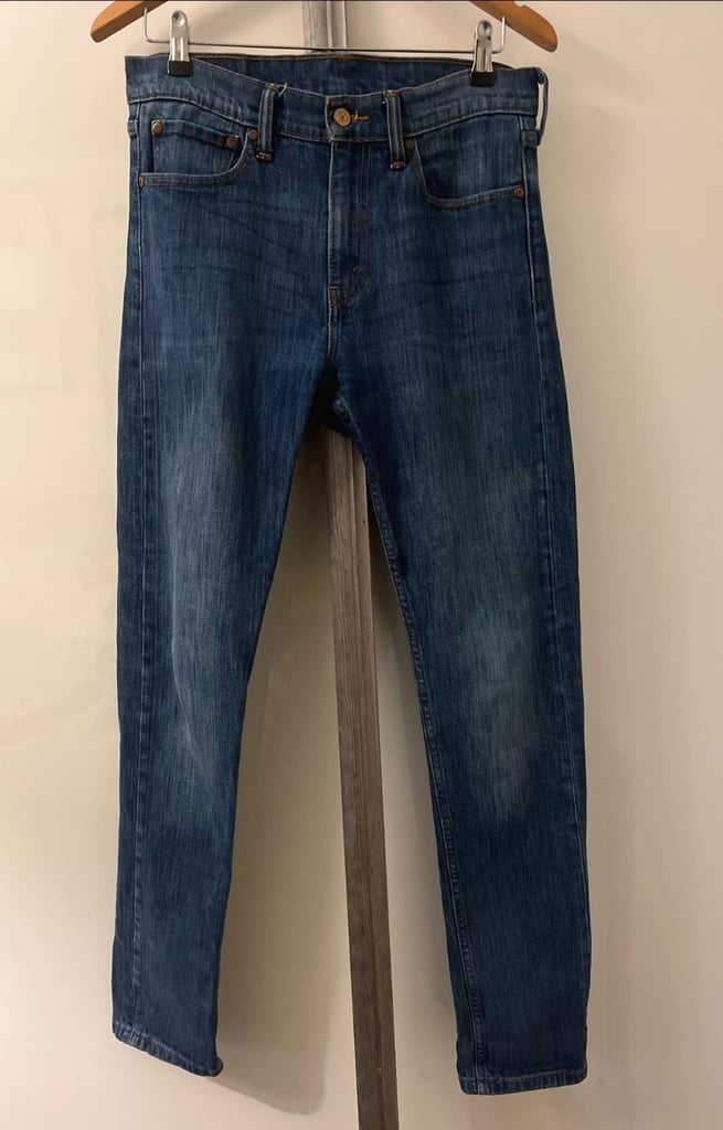 Levi's men's 510 red tag jeans trousers, rare 31 inches waist 