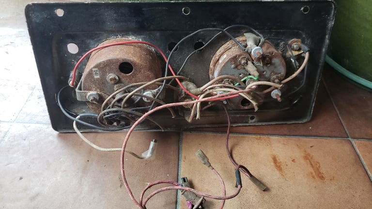 Land Rover Series 2 Instrument Panel