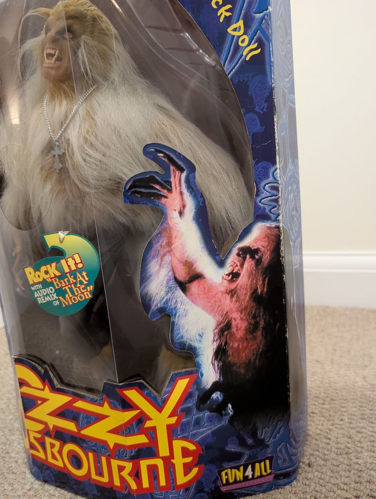 Ozzy Osbourne rare Bark at the Moon collection figure brand new in box 