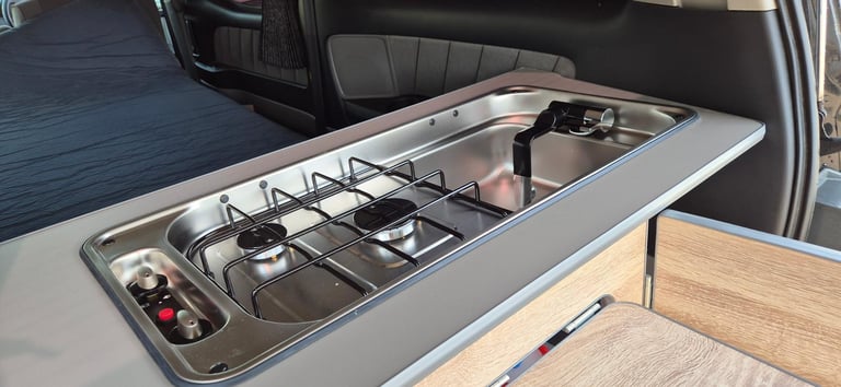 TOYOTA ALPHARD 2 BERTH CAMPERVAN WITH REAR CONVERSION AND FRIDGE