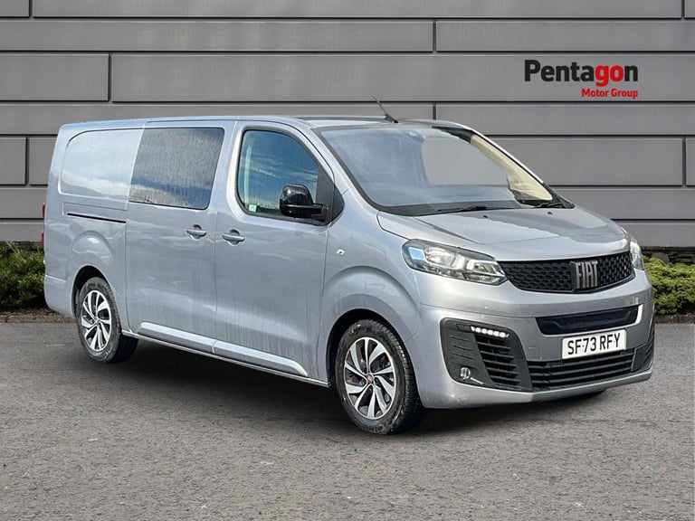 image for  Fiat E Scudo 75kwh Business Crew Van Double Cab 6dr Electric Auto Lwb 7kw