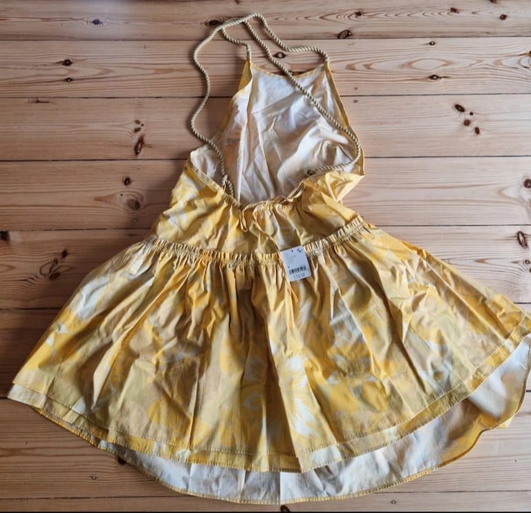 Free People Deserted Island Mini Dress (BNWT)