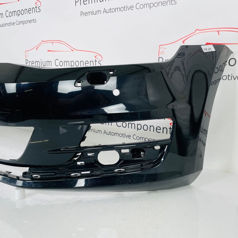 VW Golf Front Bumper Skin Genuine Black Mk7 Se 2013 – 2017 [an69]