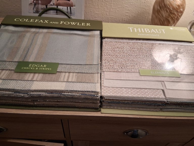 Designer fabric sample books