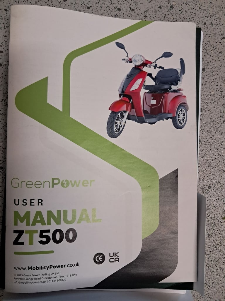 ZT 500 Mobilty Scooter