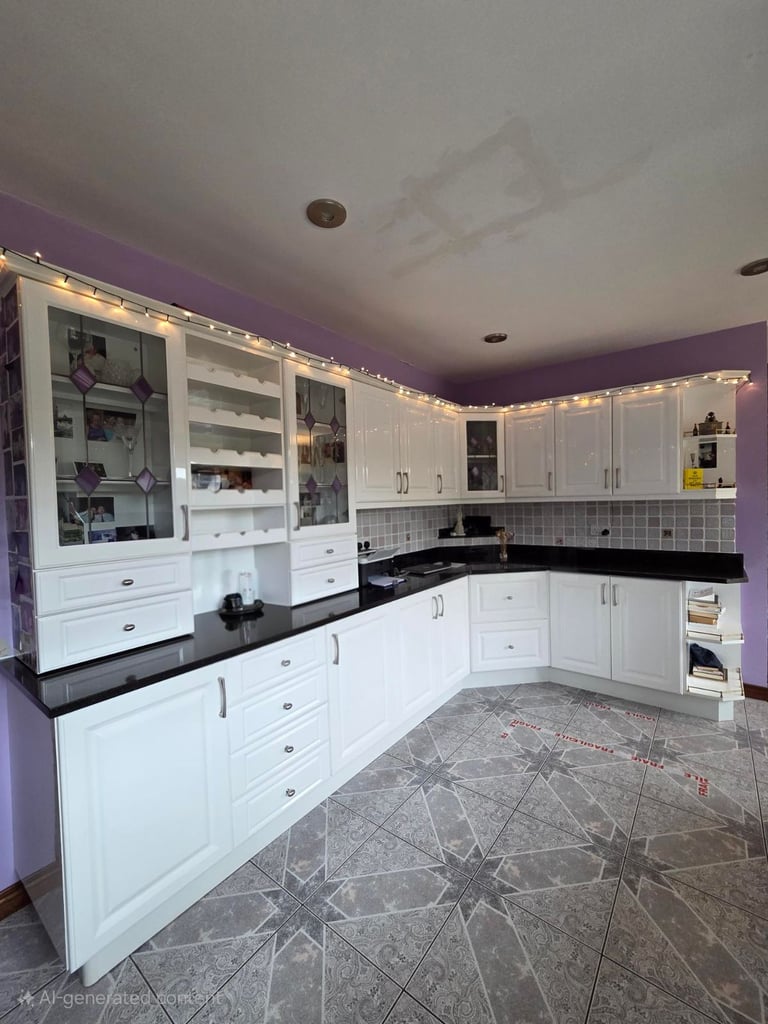 image for GLOSS WHITE KITCHEN FOR SALE - DUNGANNON BT71 7DL 