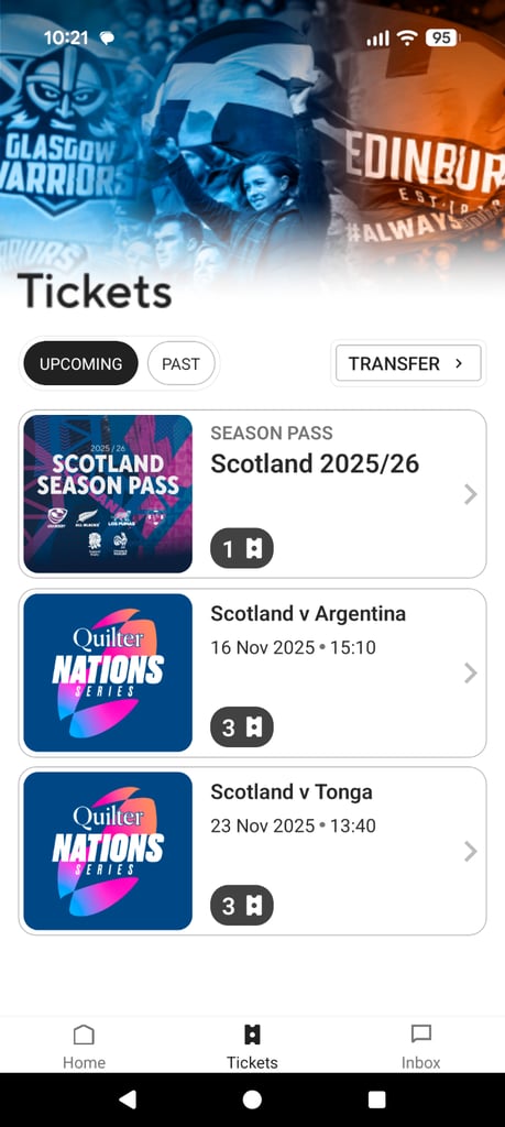 Scotland Season pass 