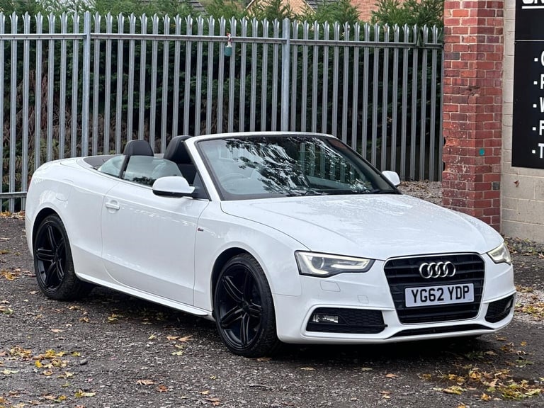 2012 Audi A5 Cabriolet 2.0 TDI S line Multitronic Euro 5 (s/s) 2dr CONVERTIBLE Diesel Automatic