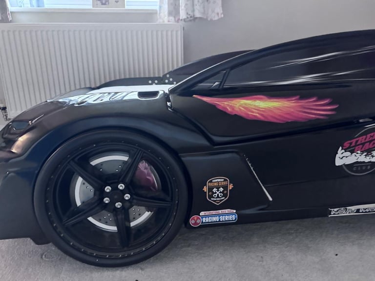 Children’s Car Bed with sounds and lights 