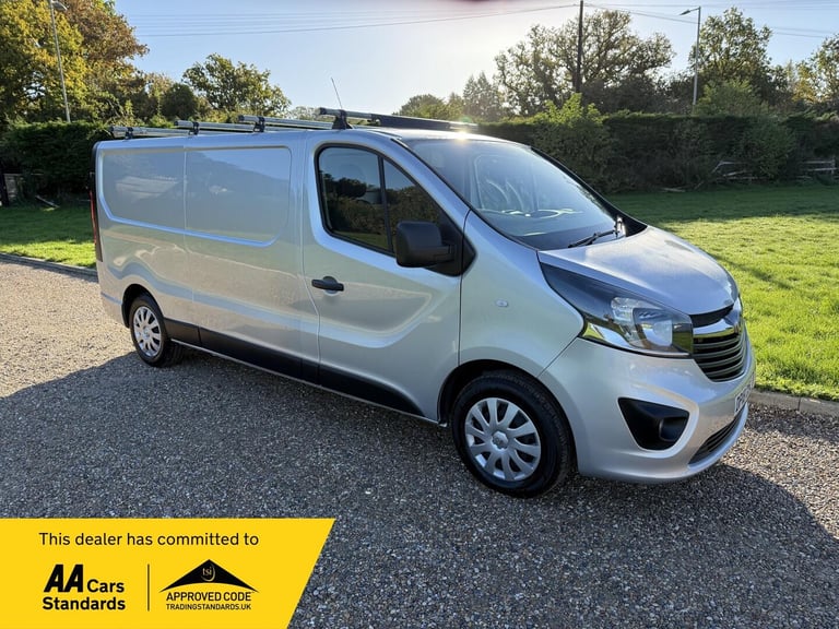 2018 Vauxhall Vivaro 2900 1.6CDTI 120PS Sportive H1 Van PANEL VAN DIESEL Manual
