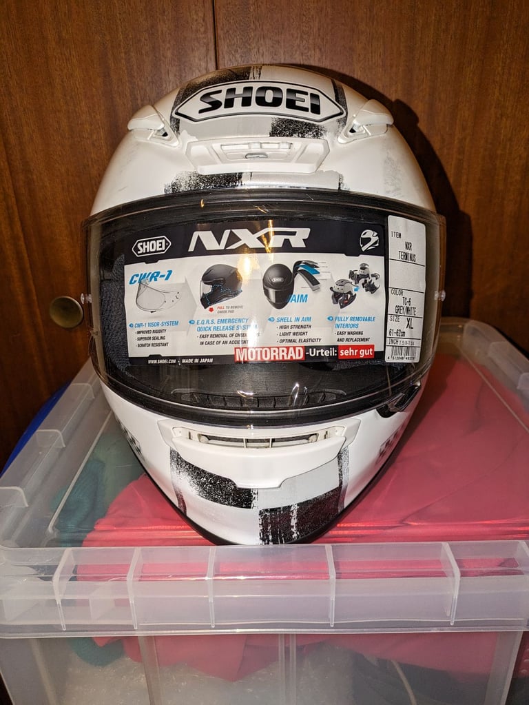 image for Shoei NXR Helmet – Terminus TC-6. Size XL 61-62mm. BOXED