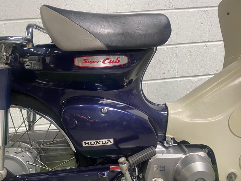 2007 JDM Honda C50 DX CDi in purply-blue