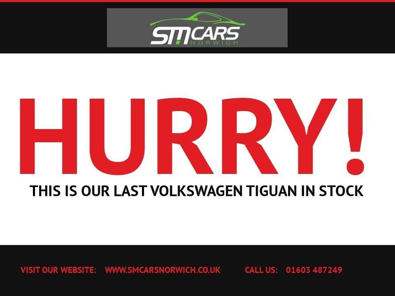 2015 Volkswagen Tiguan 2.0 TDI BlueMotion Tech Match Edition SUV 5dr Diesel DSG 4WD Euro 6 (s/s) ...