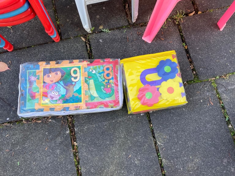 image for Hop scotch play mats 2 sets for sale