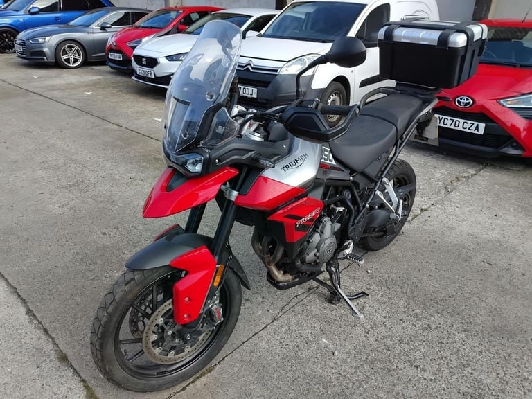 2021 21 TRIUMPH TIGER 850 SPORT 11k MILES ENDURO TOURER NEW MOT TFT SCREEN