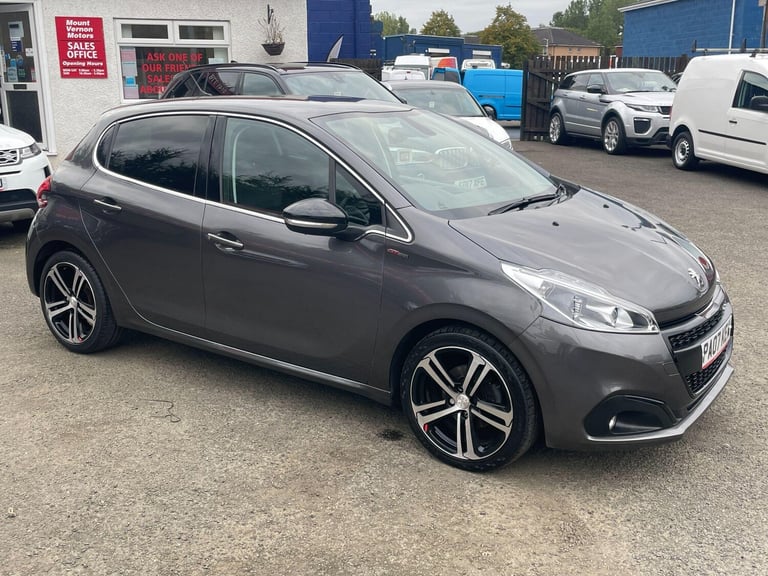 2019 Peugeot 208 1.2 PureTech GPF GT Line Euro 6 (s/s) 5dr HATCHBACK Petrol Manual