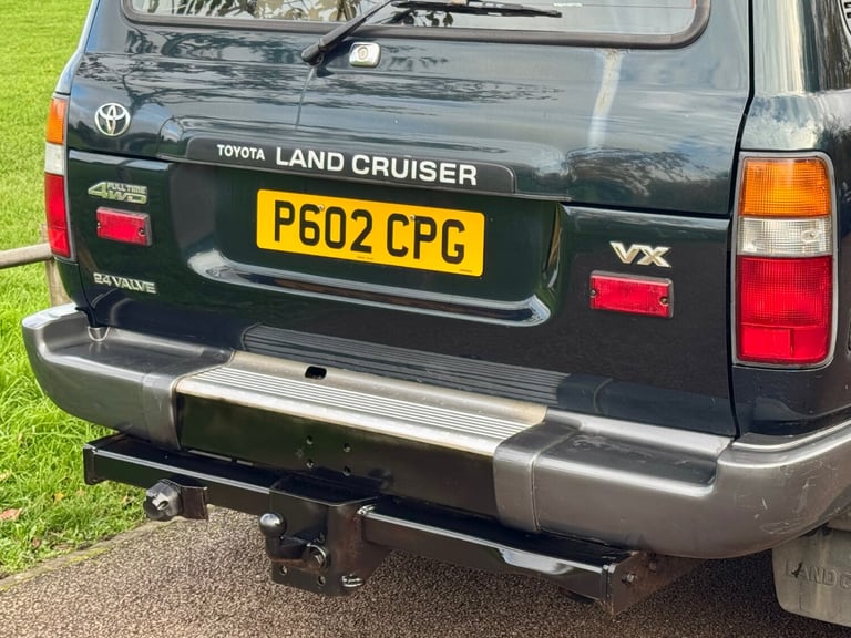 TOYOYA LAND CRUISER AMAZON VX 4.5 24 VALVE PETROL 4X4 1996 [P] GREEN