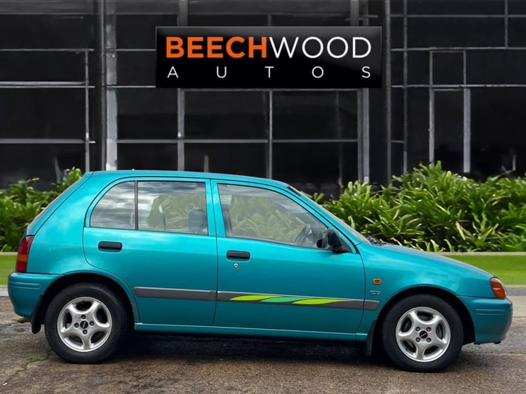 1996 Toyota Starlet 1.3 CD Hatchback 5dr Petrol Automatic (188 g/km, 74 bhp) Hatchback Petrol Aut...