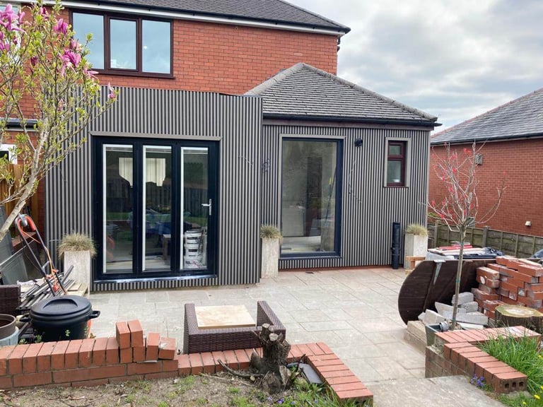 composite cladding boards for outbuilding loft conversion 