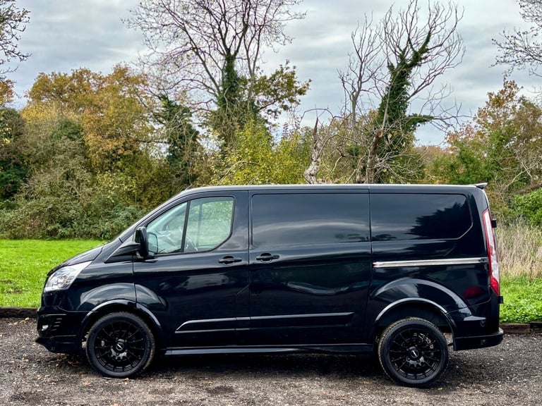 2013 Ford Transit Custom 2.2 TDCi 155 BHP Sport Limited Edition Metallic Black