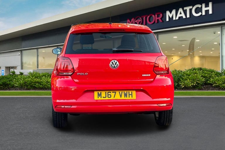 2017 Volkswagen Polo 1.0 Match Edition Euro 6 (s/s) 5dr Hatchback PETROL Manual