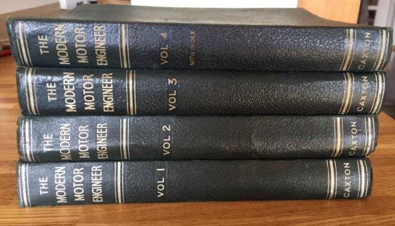 image for The Modern Motor Engineer. Set Of Four Volumes 1- 4 Author: By Arthur W Judge
