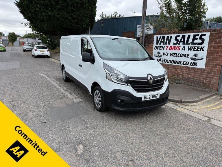 2021 21 RENAULT TRAFIC 2.0 DCI ENERGY 30 BUSINESS PANEL VAN 5DR DIESEL MANUAL LW