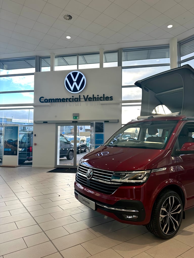 2025 Volkswagen Transporter T28 Panel Van Commerce Pro SWB 110 PS 2.0 TDI 6sp Manual -  Camper Sp...