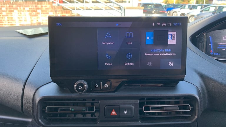 2024 Peugeot Partner 1.5 BlueHDi 1000 Asphalt Standard Panel Van 5dr Diesel EAT8 SWB Euro 6 (s/s ...