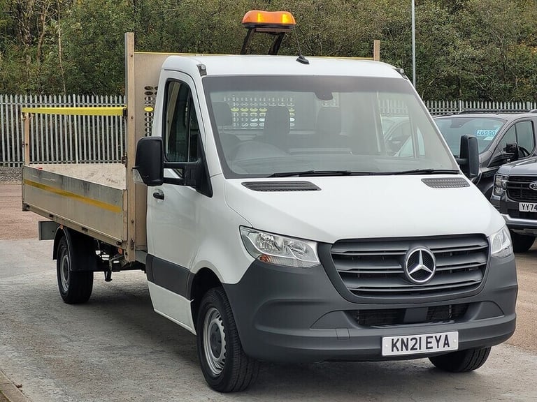 2021 Mercedes-Benz Sprinter 150ps 315 CDI Progressive Dropside with Air Con &amp; Tow Bar Dropsid...
