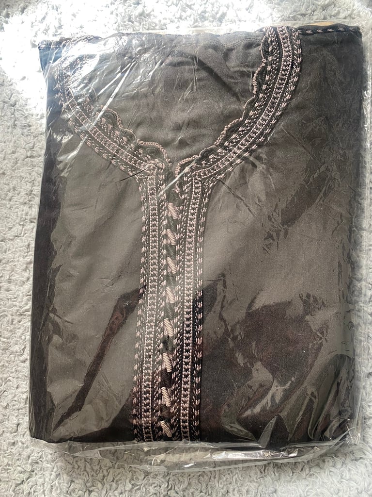 image for  Women Moroccain Black djellaba/Kaftan 