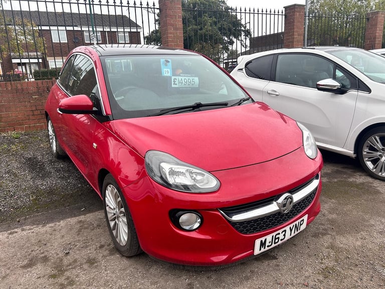 2013, VAUXHALL ADAM 1.4 16v GLAM Red Manual Petrol