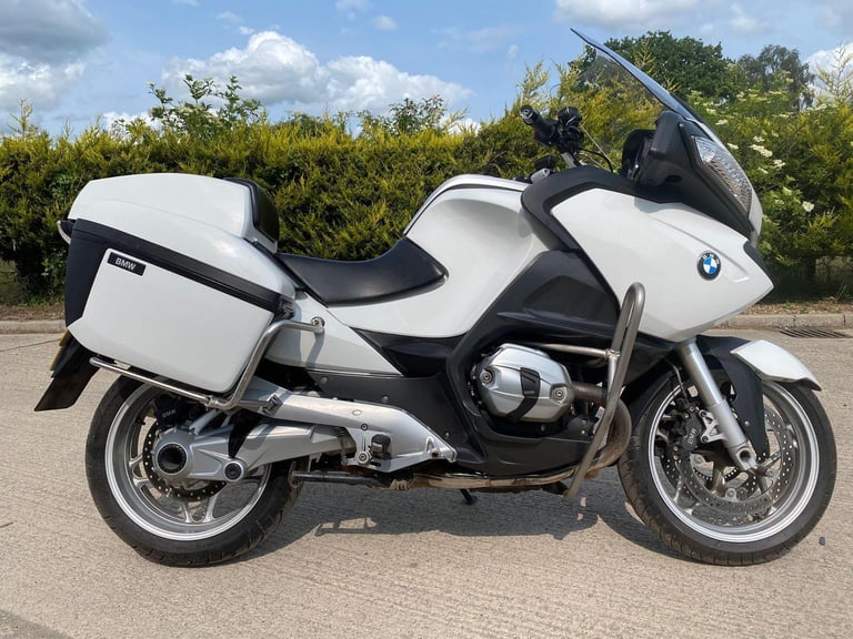 2012 62 BMW R1200RT MU EX POLICE WHITE FSH R 1200 RT VERY CLEAN INC VAT