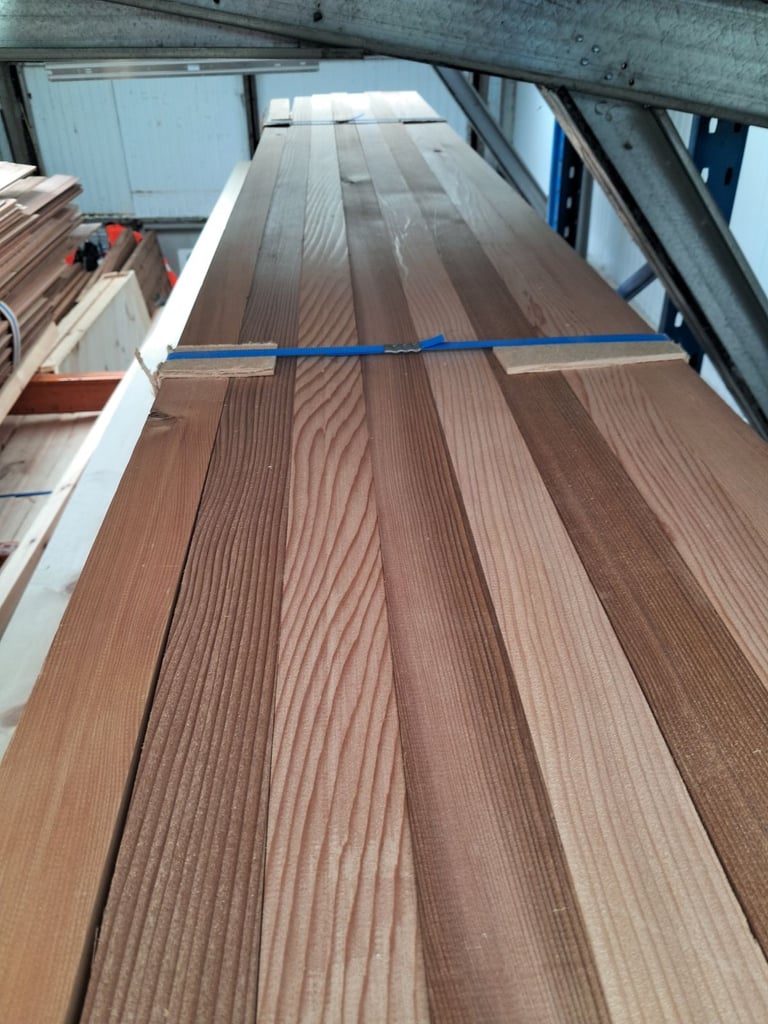 image for Cedar, beautiful western Cedar,  kiln dried 38x50x2170