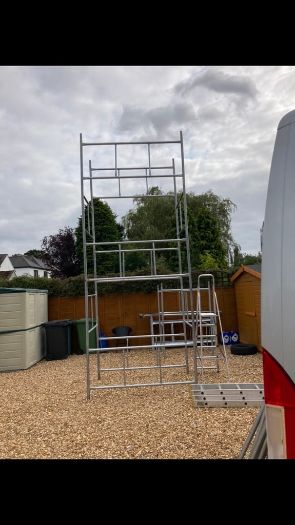 Tower, scaffold, brand-new in stock